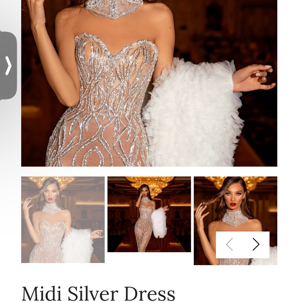 Albina Dyla MIDI gown
